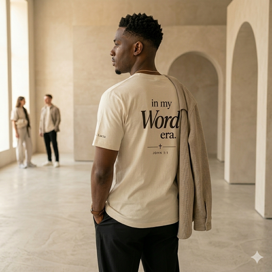 In My Word Era Tee | Ivory Edition