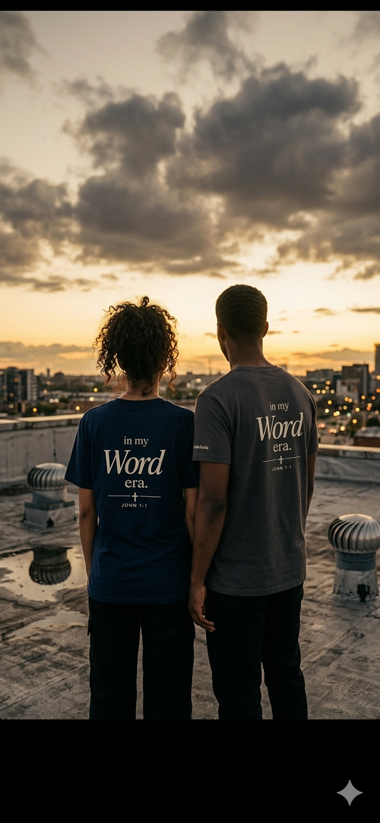 In My Word Era Tee — Midnight Collection