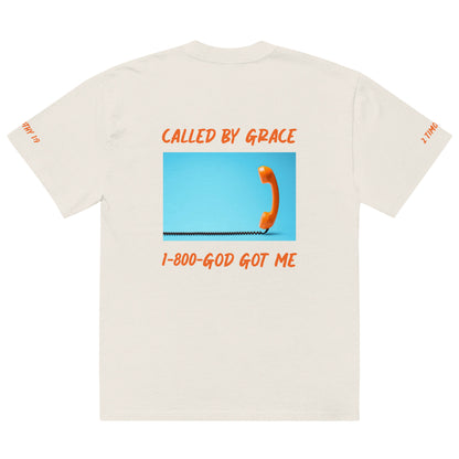 CALLED BY GRACE- OVERSIZED T-SHIRT