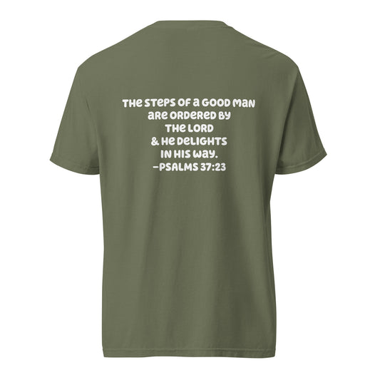 Men's Psalm 37:23 T-SHIRT